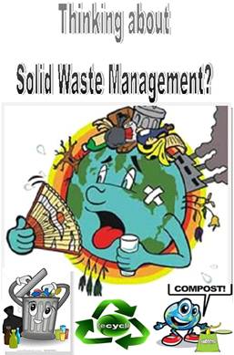 Image result for SOLID WASTE DISPOSAL CARTOON