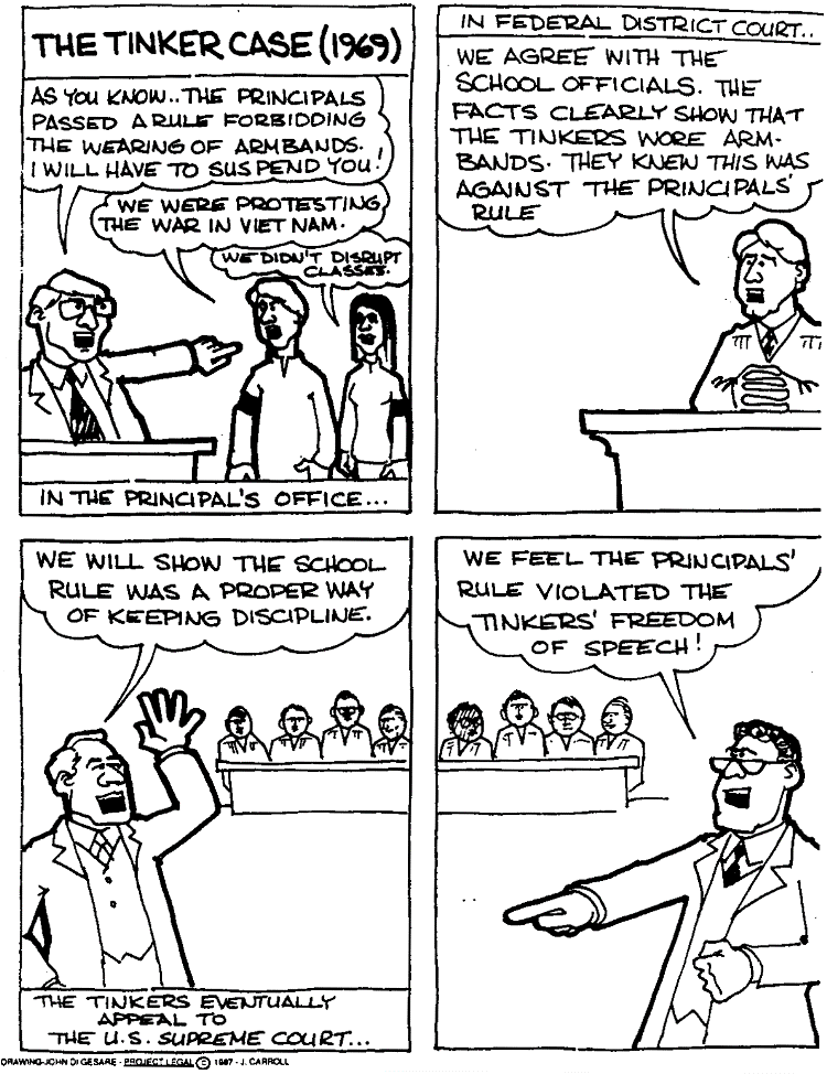 Tinker v. Des Moines Visual 2