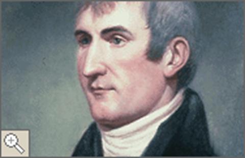 Painting of Meriwether Lewis